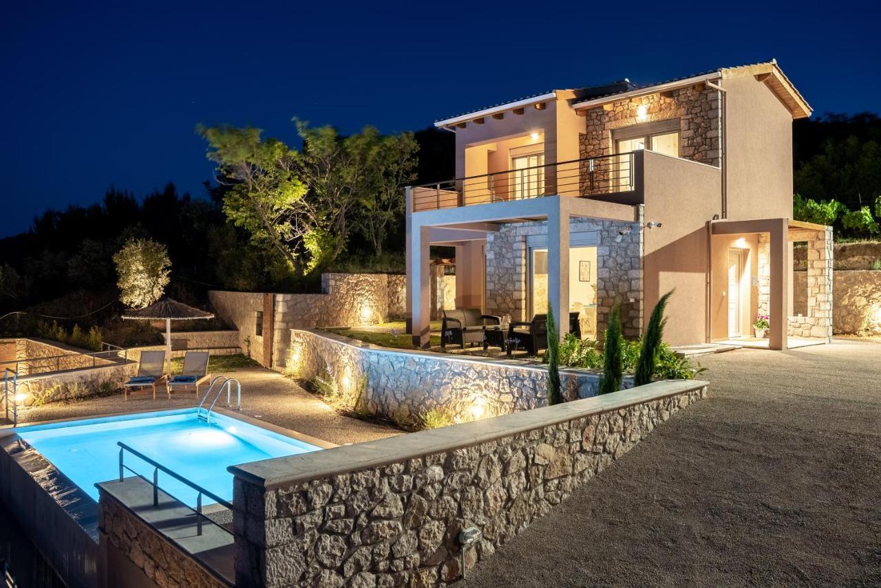 31 Blue Ionian Villas Apolpaina Exterior foto