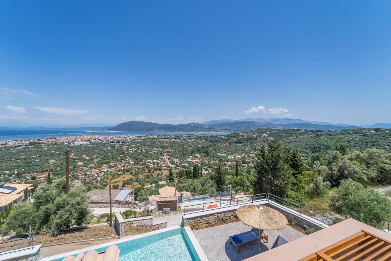 31 Blue Ionian Villas Apolpaina Exterior foto