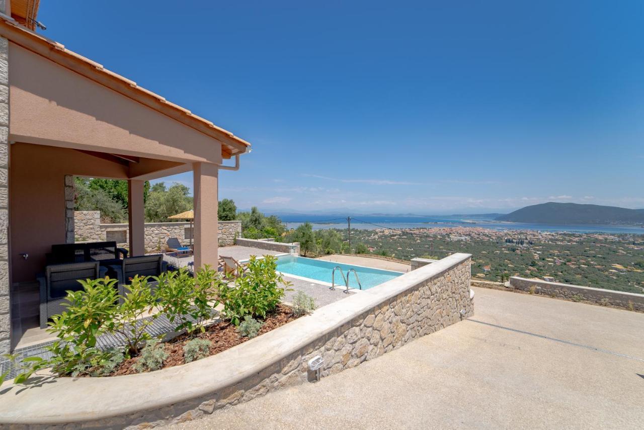 31 Blue Ionian Villas Apolpaina Exterior foto