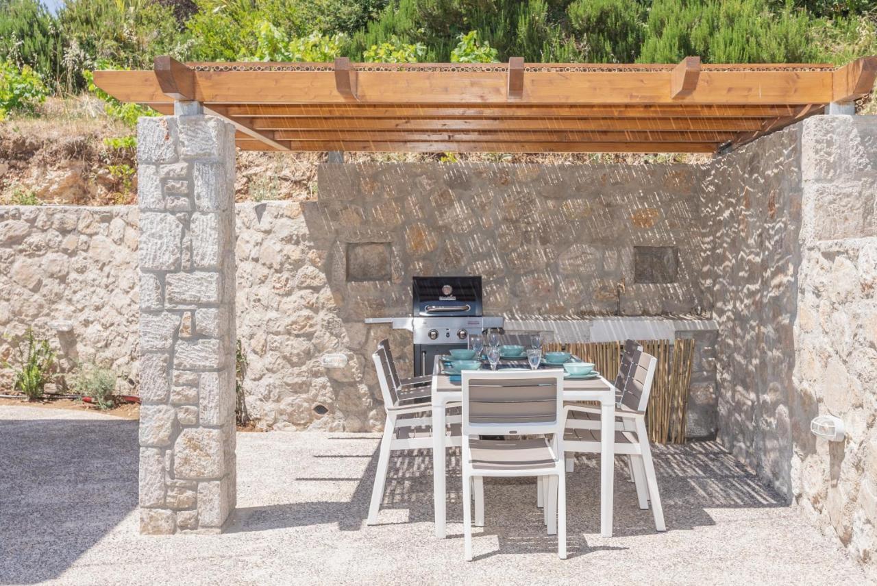 31 Blue Ionian Villas Apolpaina Exterior foto