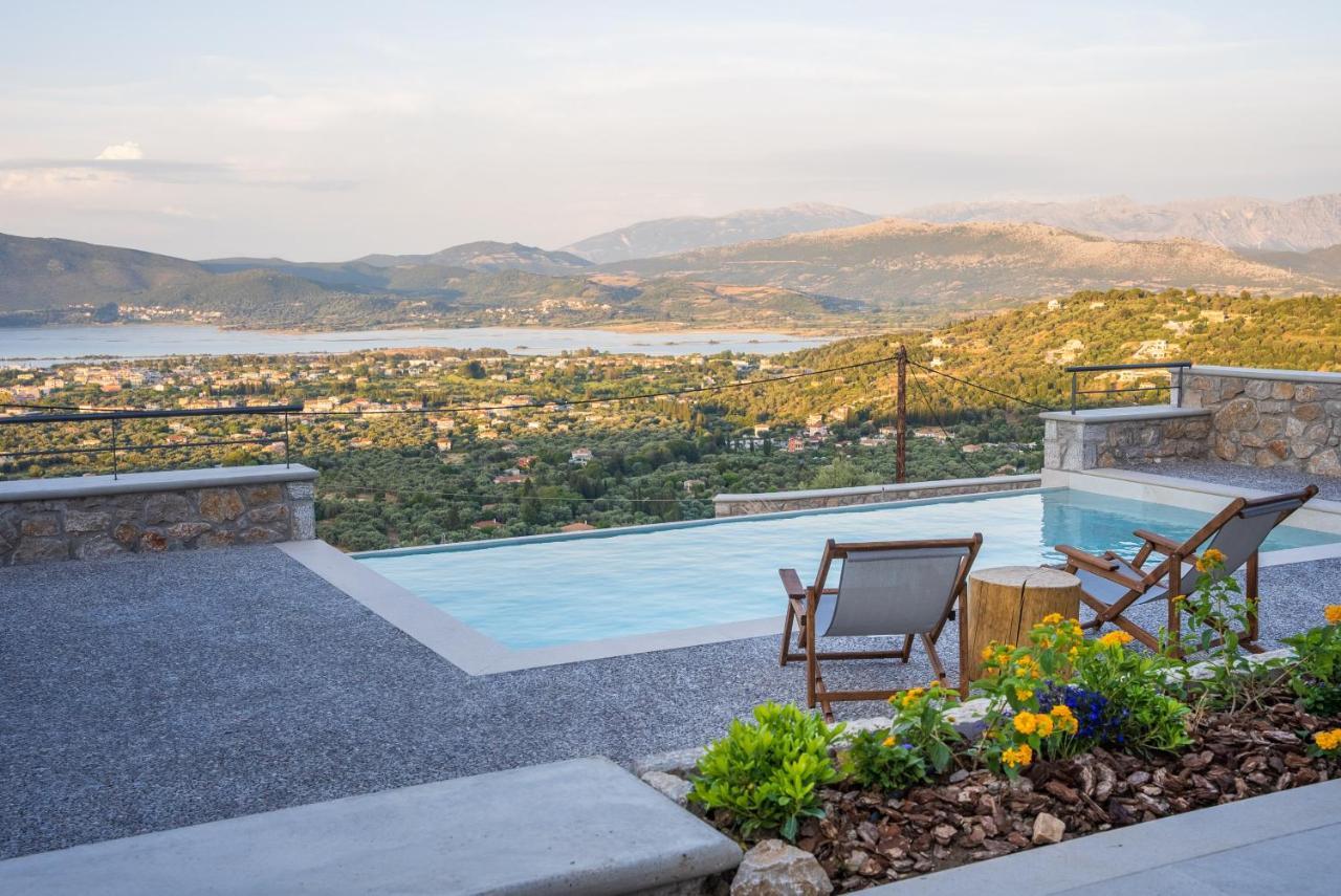 31 Blue Ionian Villas Apolpaina Exterior foto