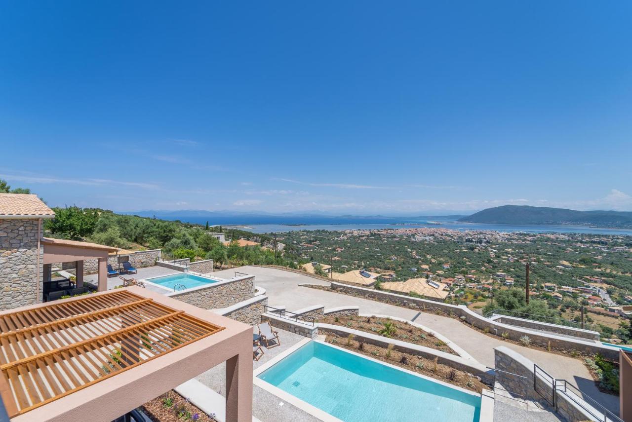 31 Blue Ionian Villas Apolpaina Exterior foto