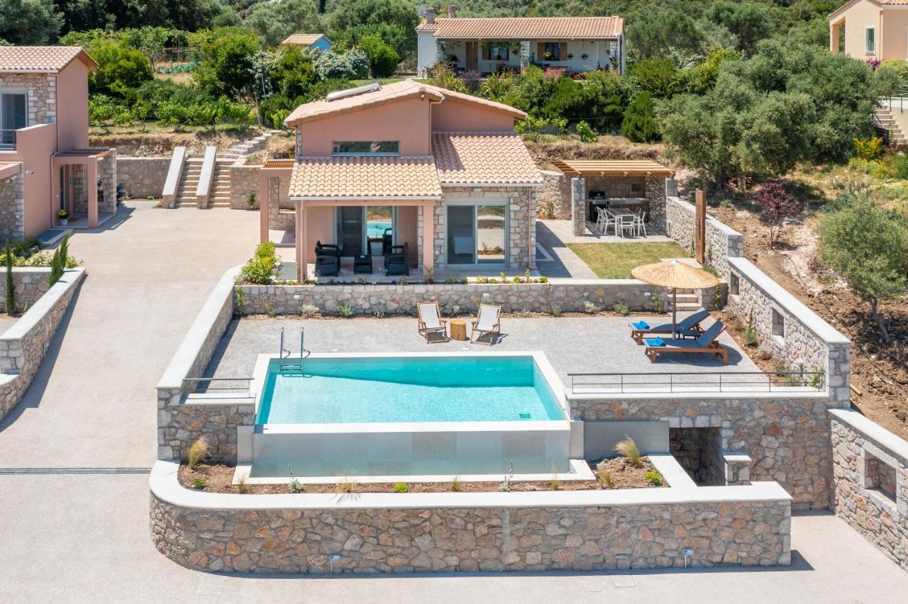 31 Blue Ionian Villas Apolpaina Exterior foto