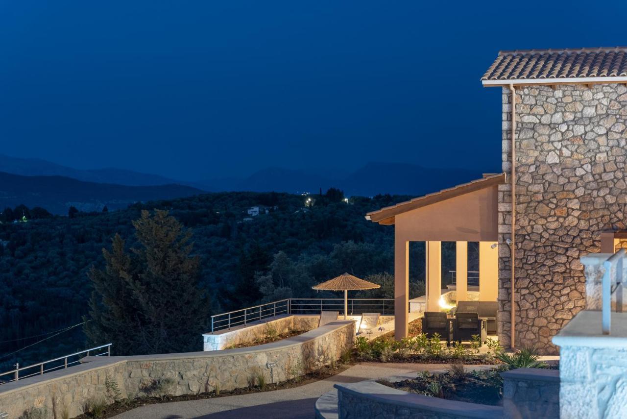 31 Blue Ionian Villas Apolpaina Exterior foto