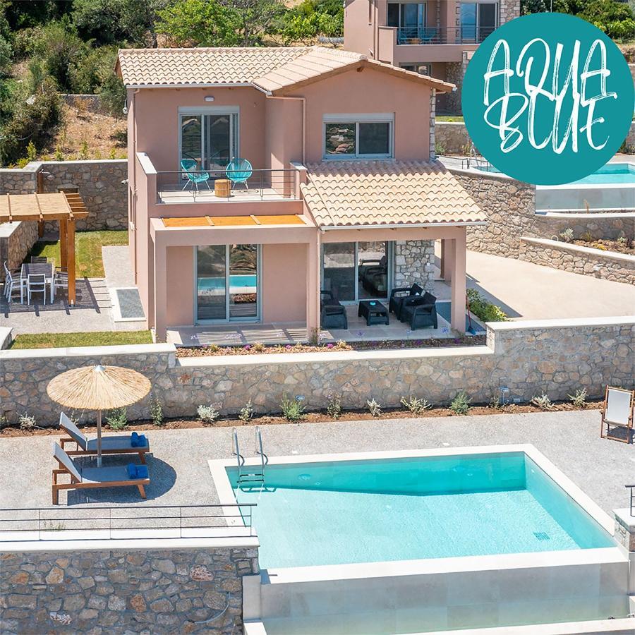 31 Blue Ionian Villas Apolpaina Exterior foto