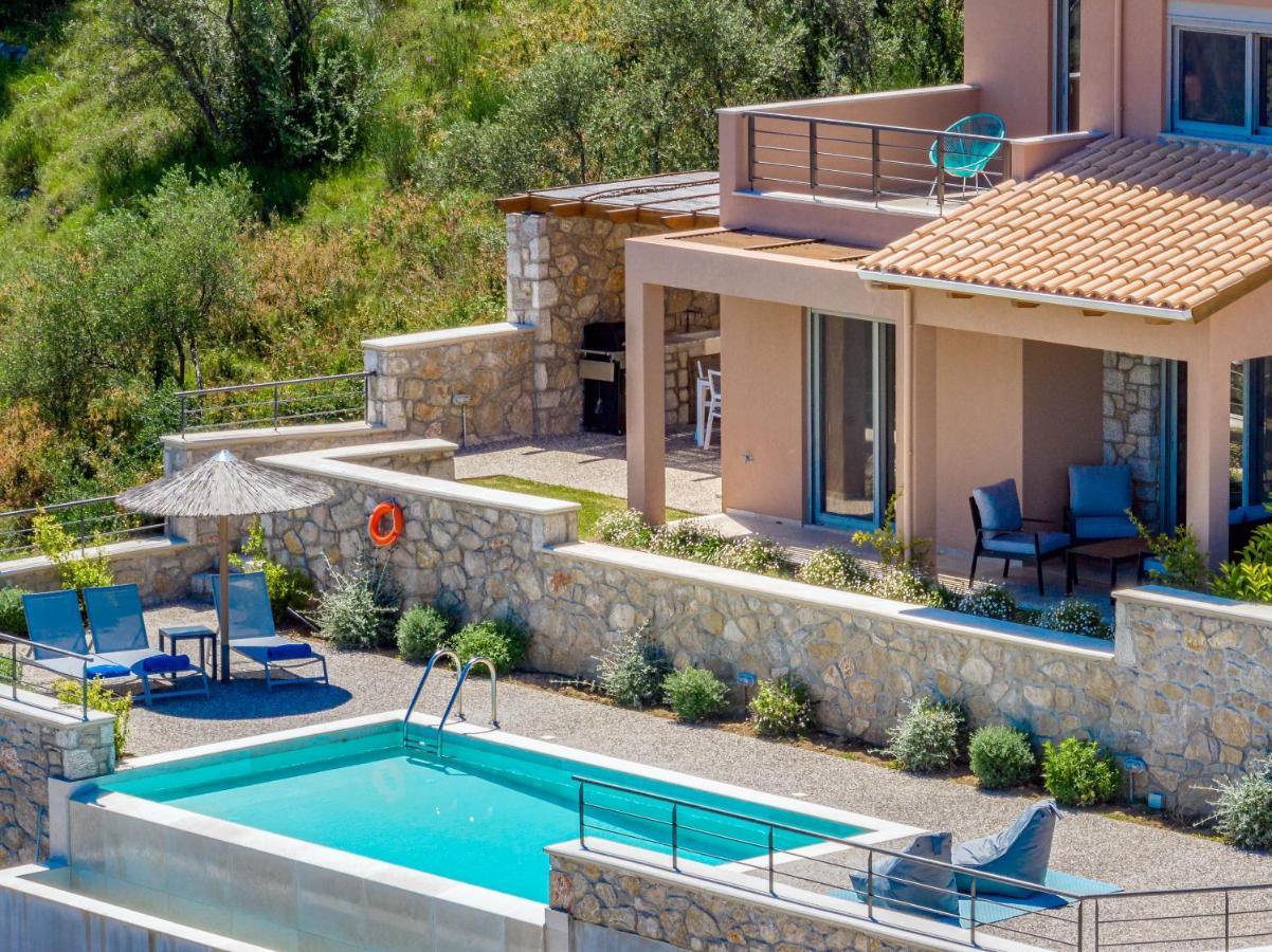 31 Blue Ionian Villas Apolpaina Exterior foto