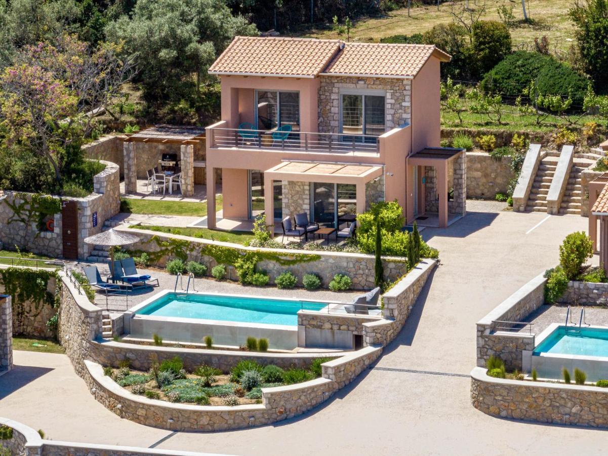 31 Blue Ionian Villas Apolpaina Exterior foto
