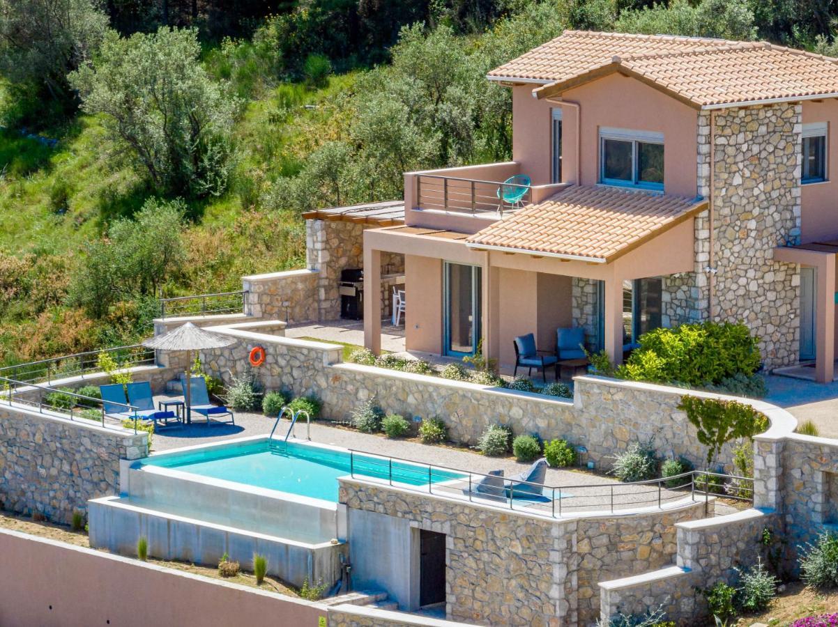 31 Blue Ionian Villas Apolpaina Exterior foto